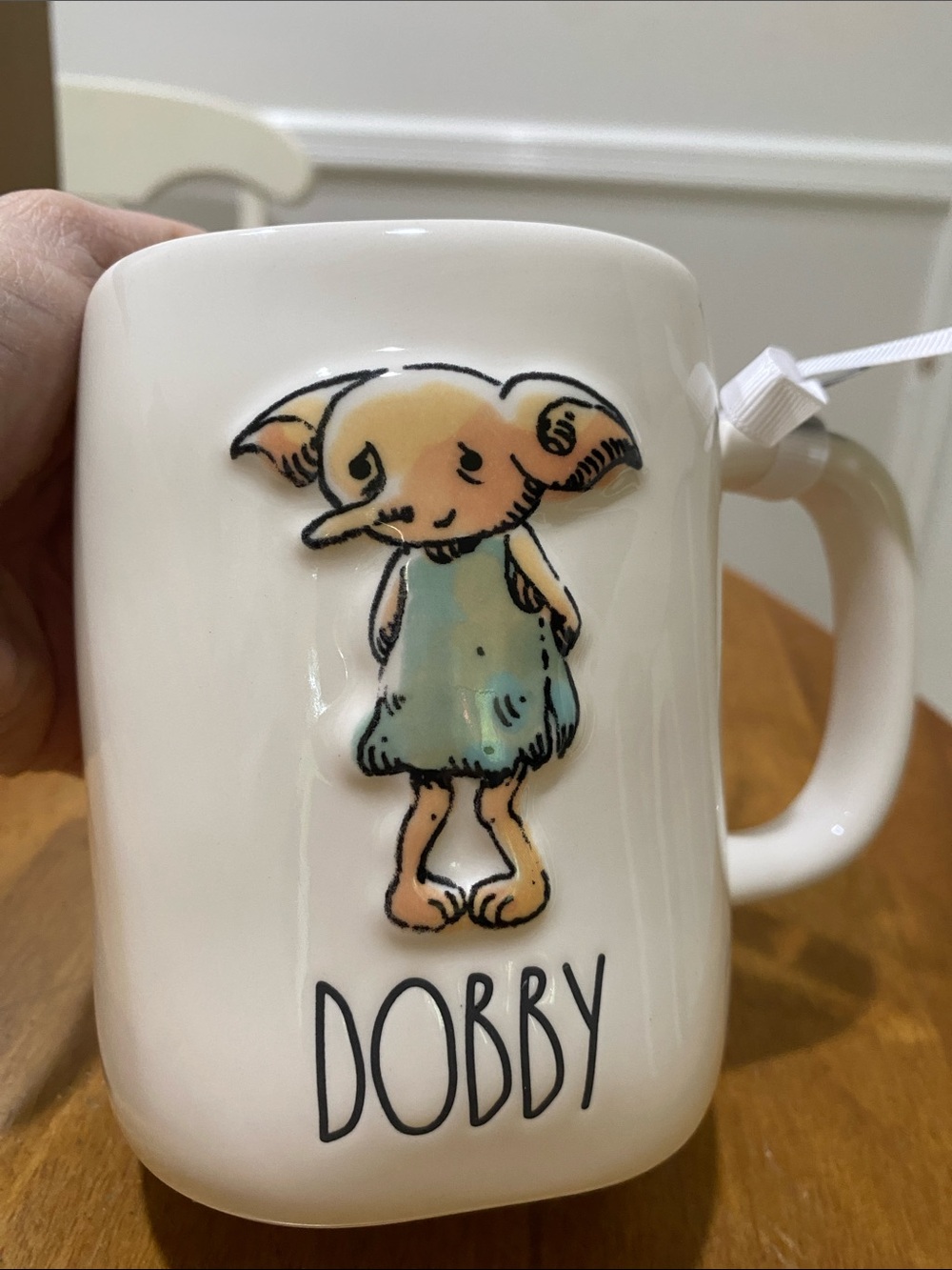 NWT.  Rae Dunn, 24 oz., “Dobby”, ceramic mug. - Picture 11 of 11